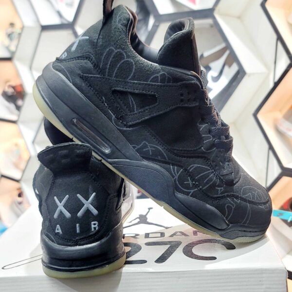 Jordan 4 Kaws Black